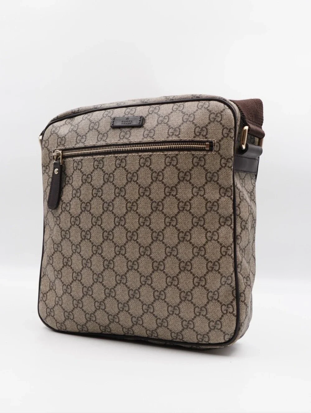 CI40 ❤️ GUCCI GG Plus Monogram Messenger Bag